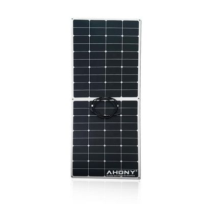 Un bon prix. Panneau solaire semi-flexible à demi-cellule semi-flexible 145w pour voilier en ligne