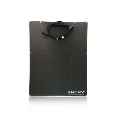 Un bon prix. Panneau solaire de voiture électrique semi-flexible à énergie solaire 70w Cellule de contact arrière en ligne