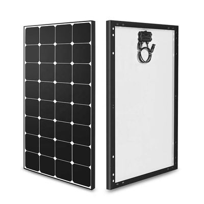 Un bon prix. 100W 12V mono panneau solaire rigide hors réseau énergie photovoltaïque pour camping RV Marine Motorhome en ligne