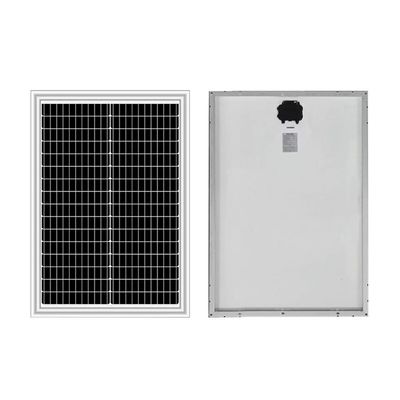 Un bon prix. Module photovoltaïque 40W Panneau solaire en verre mono photovoltaïque Panneau solaire monofacial en ligne