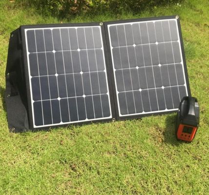 Un bon prix. 60w 80w 120w Portables petits panneaux solaires montage au sol pour les urgences en ligne
