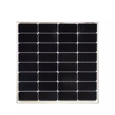 Un bon prix. Panneau solaire Ahony noir et blanc à l'arrière-plan Puissant 100W 20,52V Opérant de -40.C à 85.C en ligne