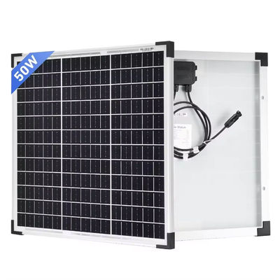Un bon prix. 50W PERC haut rendement Silver Power Mono Panneau solaire batterie cellule PV Module de charge Kit pour le camp Rv Caravane solaire en ligne