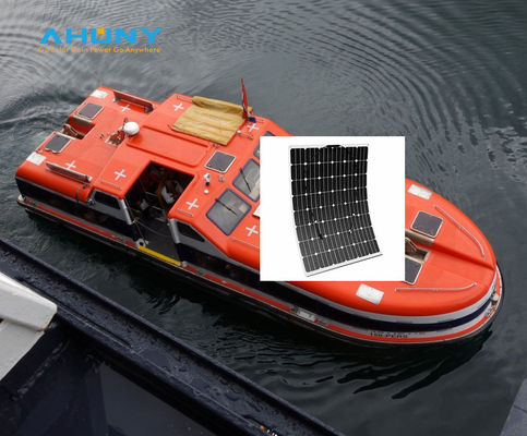 Un bon prix. Panneau solaire flexible 200w Longi Cellule pour le bateau de sauvetage marine Yacht alimentation OEM Design en ligne