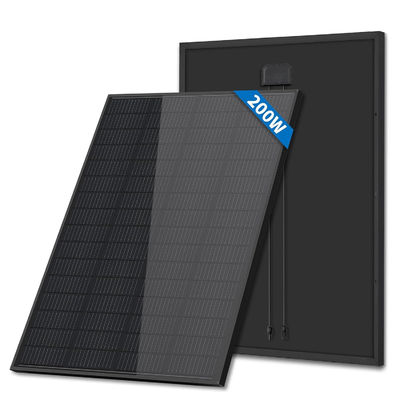 Un bon prix. Construction en 7 couches Panneau solaire photovoltaïque monocristallin de 200 W pour camping-car Système de balcon de jardin en ligne