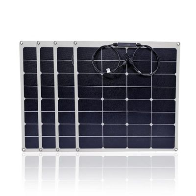 Un bon prix. Panneau solaire à cellule flexible ultra-mince 50w 55w 60w 100w 110w Pour le toit des bateaux RV en ligne