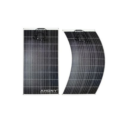 Panneau solaire bifacial personnalisé flexible 150w mono ETFE pour yacht de mer RV Système solaire panneau solaire flexible watt pour moteur