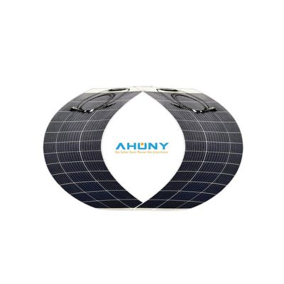 Résistant à l'eau blanc durable 100w 12V 18v Kit de panneau solaire flexible module PV mono-bent hors réseau système pour camping-cars de camping-car