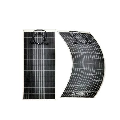 Un bon prix. Système de camping-car à panneau solaire mono souple de 100 W, module PV monocristallin semi-flex en ligne