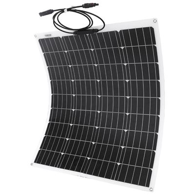 Panneaux solaires flexibles mono 150W Ce Rohs Une cellule mono de qualité pour voiture intelligente RV bateau yacht