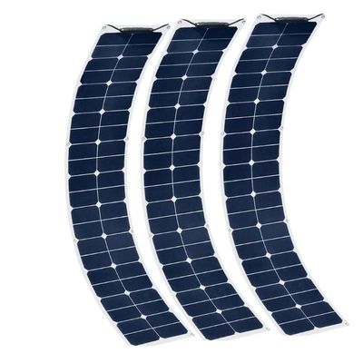 Un bon prix. 22w énergie solaire panneau solaire flexible contact arrière cellule solaire pour véhicules RV moteur en ligne
