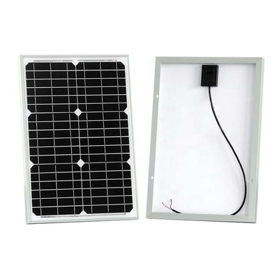 Un bon prix. OEM 20 Watt Panneau solaire monocristallin énergie solaire panneau solaire photovoltaïque mono pour bateau ATV Marine RV remorque Moteur à neige en ligne