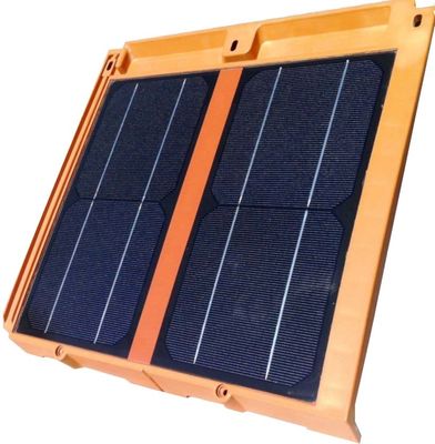 Un bon prix. Carreaux de toit solaire transparents de 16w Panneau solaire de toit Bardeaux Bificiels Module de cellule solaire en ligne