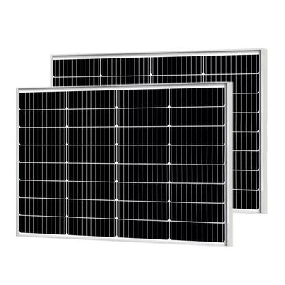 Module photovoltaïque solaire en verre monocristallin de 60w