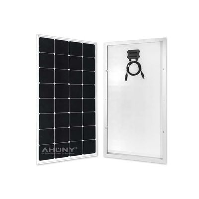 Panneau solaire en verre de 120 W Maxeon cellule solaire contact arrière SunPower IBC puissance panneau solaire solaire panneau solaire pour les données de la bouée de navigation