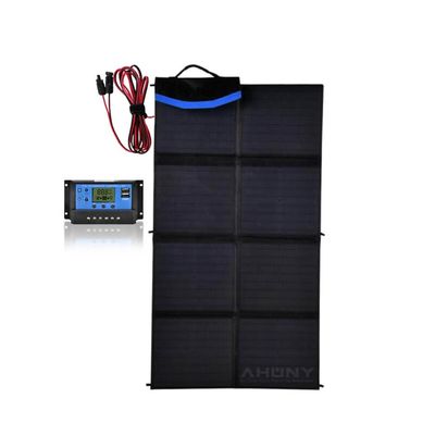 Un bon prix. 160W 12V panneau solaire portable chargeur solaire pliable mono pour générateur solaire en ligne