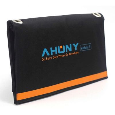 Mini ETFE USB portable Chargeur de téléphone à panneau solaire 15W 5V Outdoor Randonnée Camping Sac à dos Chargeur de téléphone à énergie solaire