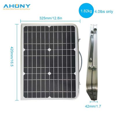 Camping extérieur portable pliable Panneau solaire personnalisé pour ordinateur portable ODM OEM