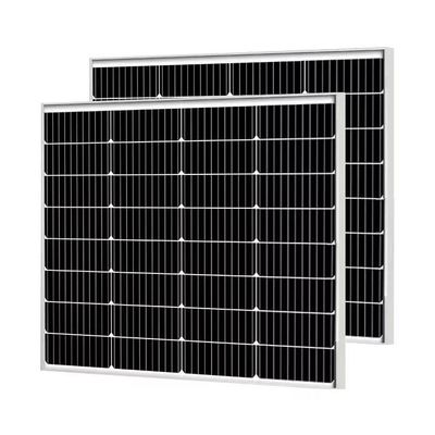 Panneaux solaires monocristallins photovoltaïques pour toits à bardeaux 60W 80W 100W 180W 200W 300W