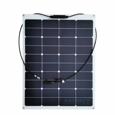 Un bon prix. Panneau solaire semi-flexible mono 50w à haut rendement pour camping RV en ligne