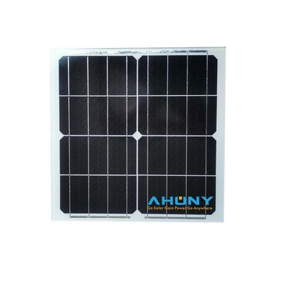 Panneau solaire monocristallin flexible de 5W personnaliser fort pour le ventilateur de toit du conteneur Couverture avec kit de générateur solaire PERC Cell Technology