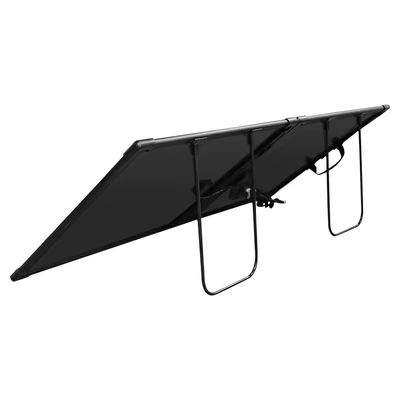 Un bon prix. Cadre mince en verre noir complet 200W 18v Portable Kit de panneau solaire pliable pour le camping 12v Cellules de charge de batterie USB DC XT60 en ligne