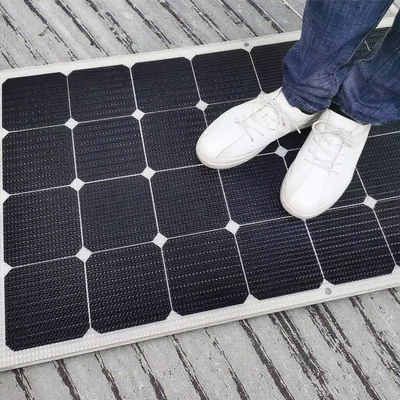 qualité constructeur de bateaux chantier naval de yacht durable voiture électrique flexible portable panneaux solaires 160w hors réseau usine