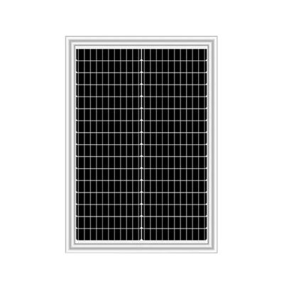 Panneau solaire monocristallin à haute efficacité de 120W 12V pour recharger les batteries bateau RV cabine de jardin