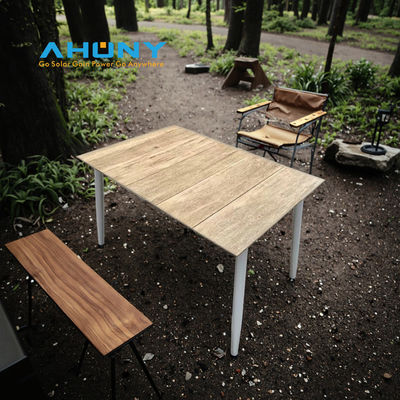 Un bon prix. Table à énergie solaire portable extérieure avec lumière LED brillante Chargement rapide Appareils multiples pour pique-nique jardin de camping extérieur en ligne