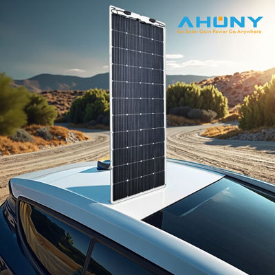 Un bon prix. Panneau solaire monocristallin flexible à haut rendement de 200 W à 275 W 18 V / 24 V Système d'alimentation hors réseau pour la marine, le yacht, le camping-car, la voiture et la maison en ligne