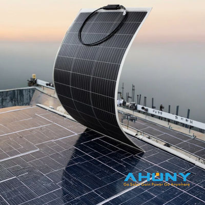 Un bon prix. Panel solaire monocristallin flexible à haute efficacité marine 18V 24V 200 watts 275W pour la maison en ligne