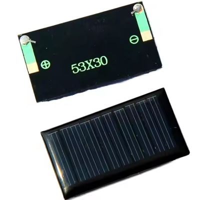 Un bon prix. 0.15W mini panneaux solaires bricolage personnalisé petits panneaux solaires en silicium monocristallin 30mA batterie chargeur kits 5V Portable pour l'extérieur en ligne